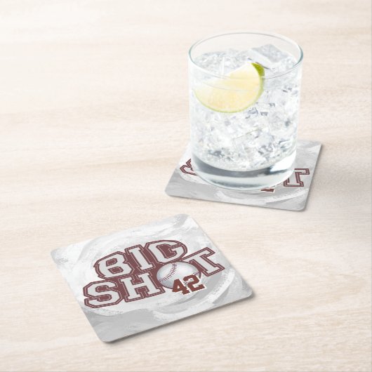 ビッグショット野球 スクエアペーパーコースター (インサイチュ)