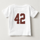 ビッグショット野球 ベビーTシャツ (裏面)