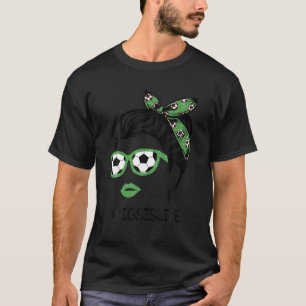ビッグシーサッカー乱雑なブンサングラス Tシャツ
