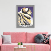 ビッグシープビッグメリーノオーストラリア旅行アイコン キャンバスプリント (インサイチュ (リビング))