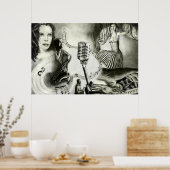 ビッグジャズ4 36'x24' ポスター (キッチン)