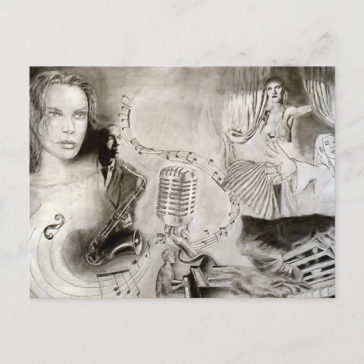 ビッグジャズ ポストカード (正面)