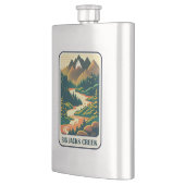 ビッグジャックスクリークアイダホカラーズ フラスク (左)