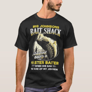 ビッグジョンソンズベイトシャックおもしろいTシャツ Tシャツ
