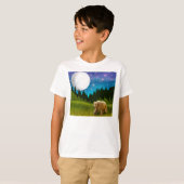 ビッグスカイグリズリーキッズスウェットシャツ Tシャツ (正面フル)