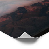 ビッグスカイサンタフェNMポスターの土地 ポスター (角)