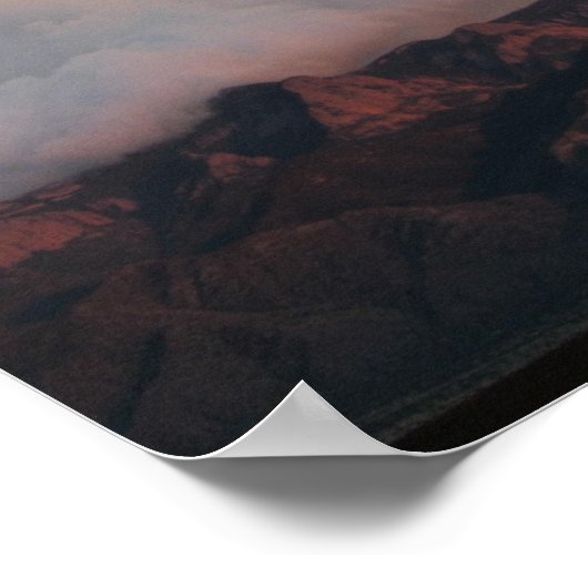 ビッグスカイサンタフェNMポスターの土地 ポスター (角)