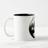 ビッグスカイモンタナスキー芸術的ヤー ツートーンマグカップ (左)