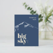 ビッグスカイモンタナ 落書きの山 ポストカード (スタンド正面)