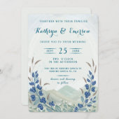 ビッグスカイ結婚式招待状 招待状 (正面/裏面)