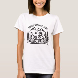 ビッグスカイ モンタナ ファミリーバケーション 2026 Tシャツ