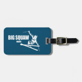 ビッグスクードメーヌスキーヤー ラゲッジタグ (正面横)