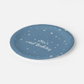 ビッグスター天空バースデーパーティープレート ペーパープレート (アングル)