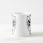 ビッグストックシールドライオンハート コーヒーマグカップ (中央)