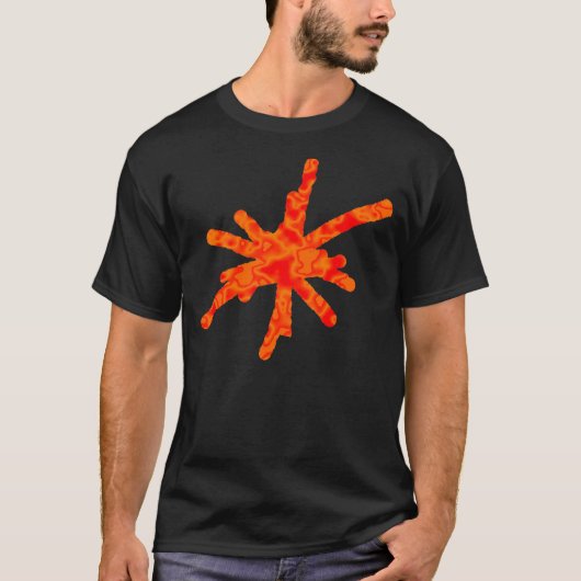 ビッグスパーク - 溶岩の川 Tシャツ (正面)