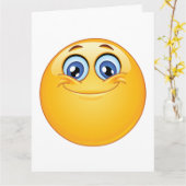 ビッグスマイルグリーティングカード – SRF カード (黄色い花)