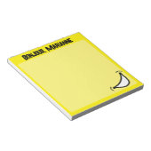 ビッグスマイル鮮やかカラフルメモ帳 ノートパッド (アングル)