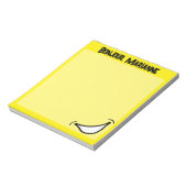 ビッグスマイル鮮やかカラフルメモ帳 ノートパッド (回転)