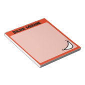 ビッグスマイル鮮やかカラフルメモ帳 ノートパッド (アングル)