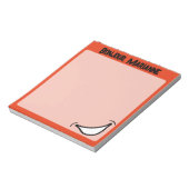 ビッグスマイル鮮やかカラフルメモ帳 ノートパッド (回転)