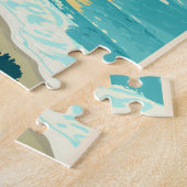 ビッグスル – カリフォルニアの太平洋沿岸美しい ジグソーパズル (側面)