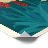 ビッグスル – カリフォルニアの太平洋沿岸美しい ポスター (角)