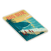 ビッグスル – カリフォルニアの太平洋沿岸美しい マグネット (右側)