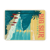 ビッグスル – カリフォルニアの太平洋沿岸美しい マグネット (横)