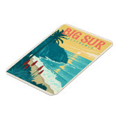 ビッグスル – カリフォルニアの太平洋沿岸美しい マグネット (左側)