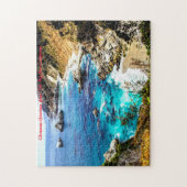 ビッグスールカリフォルニア州。クリスマスの挨拶 ジグソーパズル (縦)