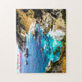 ビッグスールカリフォルニア州。クリスマスグリーティングジグソー ジグソーパズル (縦)