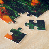 ビッグスール近くの太平洋岸沿いのケシ類 ジグソーパズル (側面)