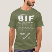 ビッグズアーミーエアフィールドフォートブリスBIF Tシャツ (正面)