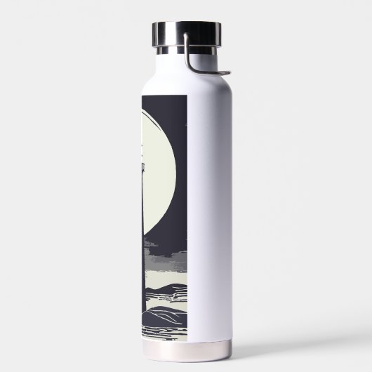 ビッグセーブルポイントミシガンライトハウスムーン ウォーターボトル (左面)