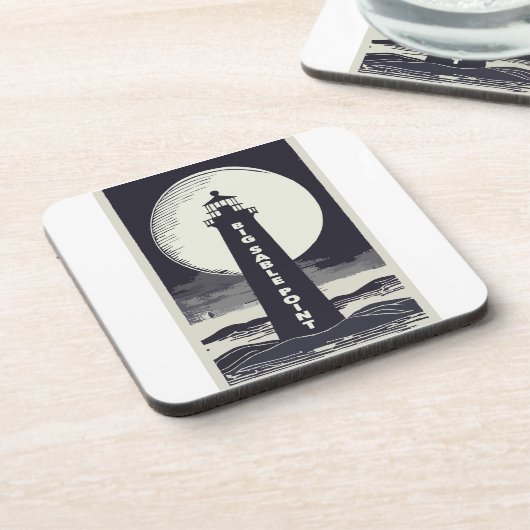 ビッグセーブルポイントミシガンライトハウスムーン コースター (左側)