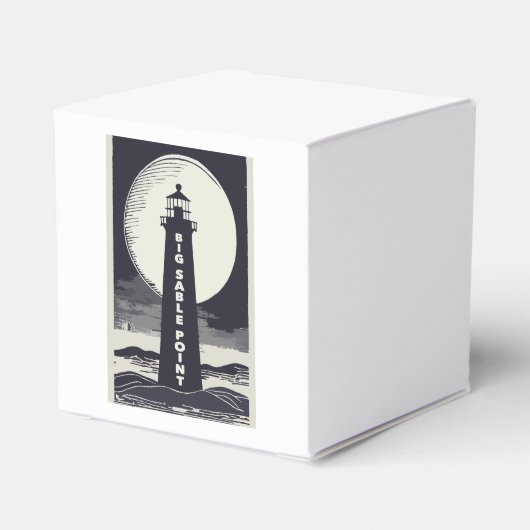 ビッグセーブルポイントミシガンライトハウスムーン フェイバーボックス (裏面サイド)