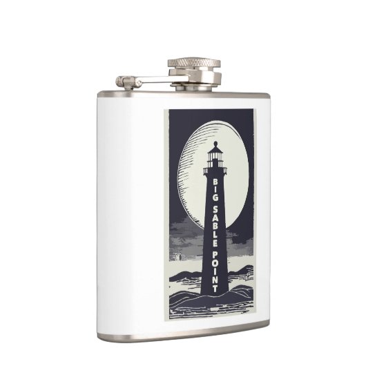 ビッグセーブルポイントミシガンライトハウスムーン フラスク (右)