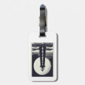 ビッグセーブルポイントミシガンライトハウスムーン ラゲッジタグ (裏面縦)