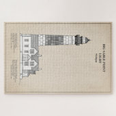 ビッグセーブルポイントライトハウス – ミシガン州 – SBD ジグソーパズル (横)