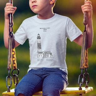 ビッグセーブルポイントライトハウス – ミシガン州 – SBD Tシャツ
