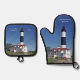 ビッグセーブルポイントライトハウス 鍋つかみ&鍋敷きセット