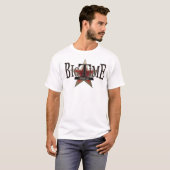 ビッグタイムグレイン株式会社メンズVネック Tシャツ (正面フル)