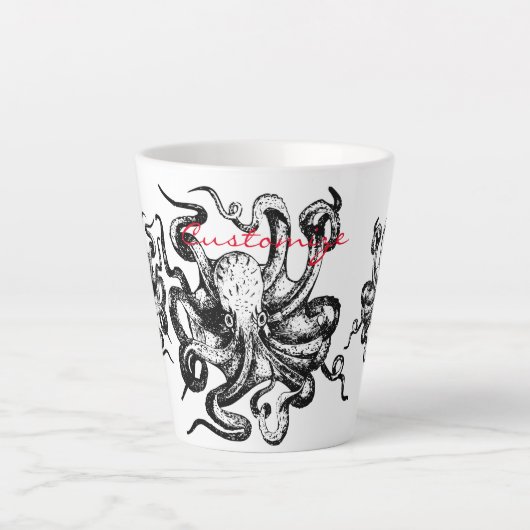 ビッグタコサンダー_コーブ カフェラテマグ (正面)