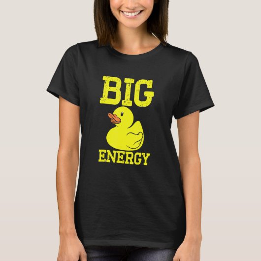 ビッグダックエナジーイエローラバーダック Tシャツ (正面)