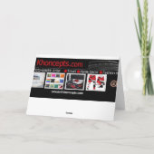 ビッグダディと赤いハート カード (裏面)