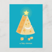 ビッグチーズのクリスマス ポストカード (正面)