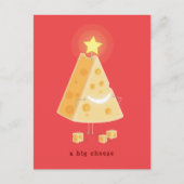 ビッグチーズのクリスマス ポストカード (正面)