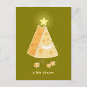 ビッグチーズのクリスマス ポストカード (正面)