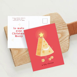 ビッグチーズのクリスマス ポストカード