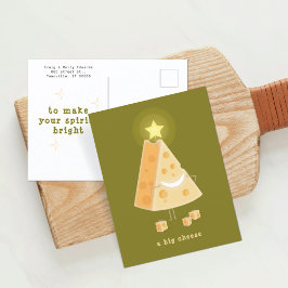 ビッグチーズのクリスマス ポストカード
